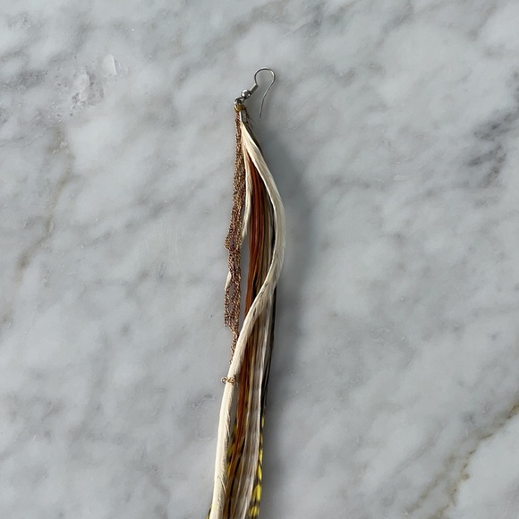 Feather earring - Picture 3 of 3